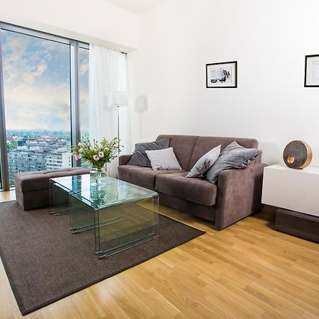 Apartamenty Sky Tower Wrocław Buitenkant foto