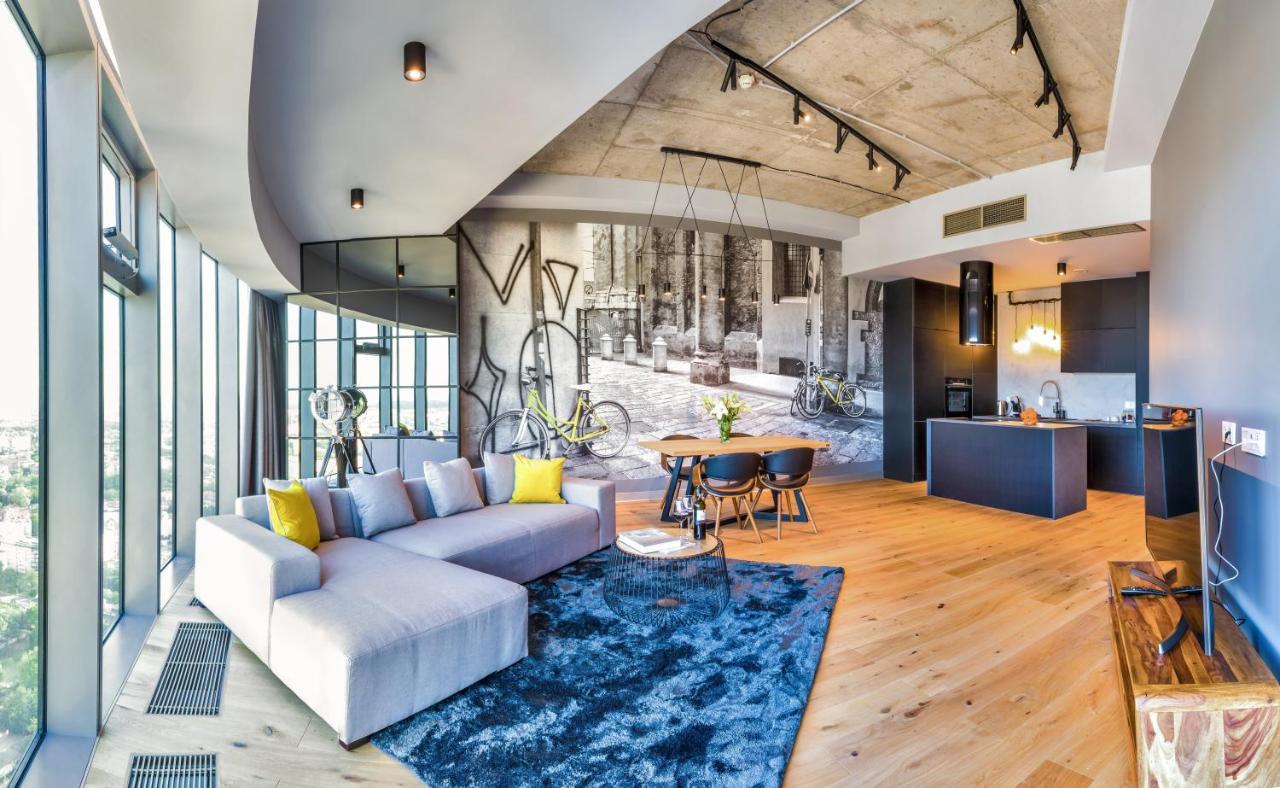 Apartamenty Sky Tower Wrocław Buitenkant foto