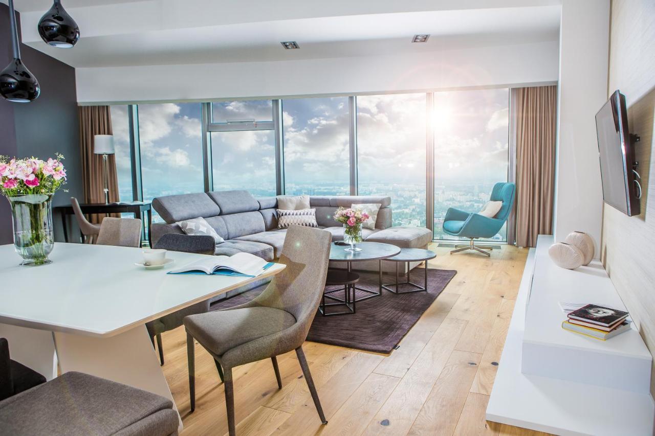 Apartamenty Sky Tower Wrocław Buitenkant foto