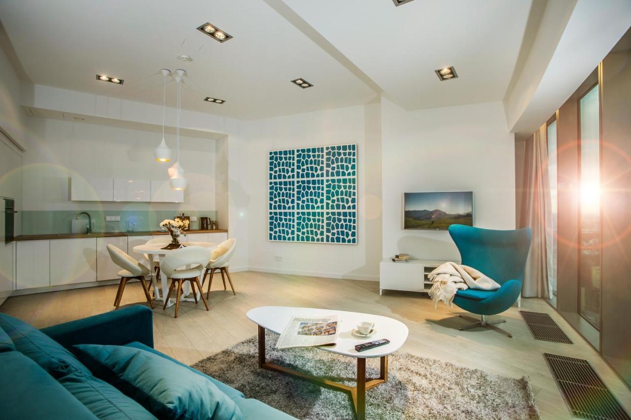 Apartamenty Sky Tower Wrocław Buitenkant foto