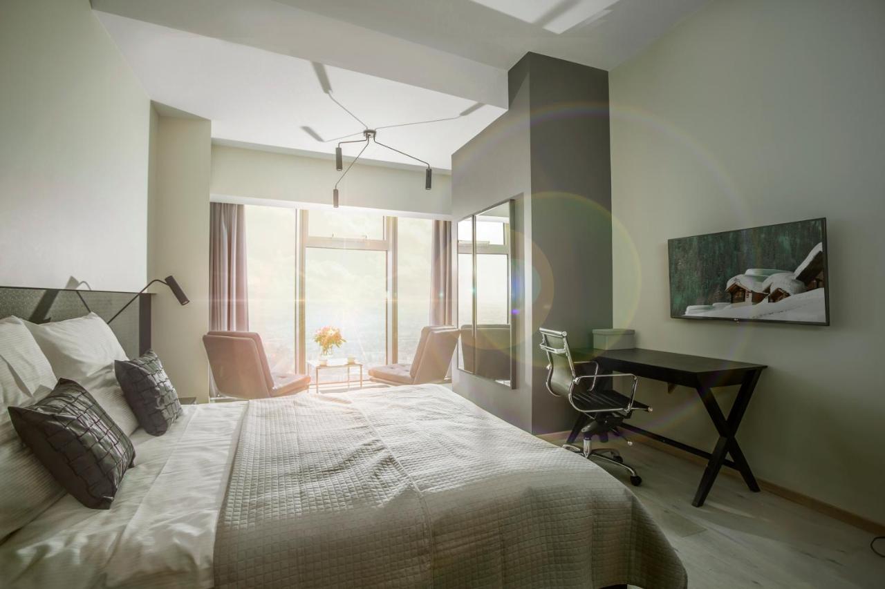 Apartamenty Sky Tower Wrocław Buitenkant foto