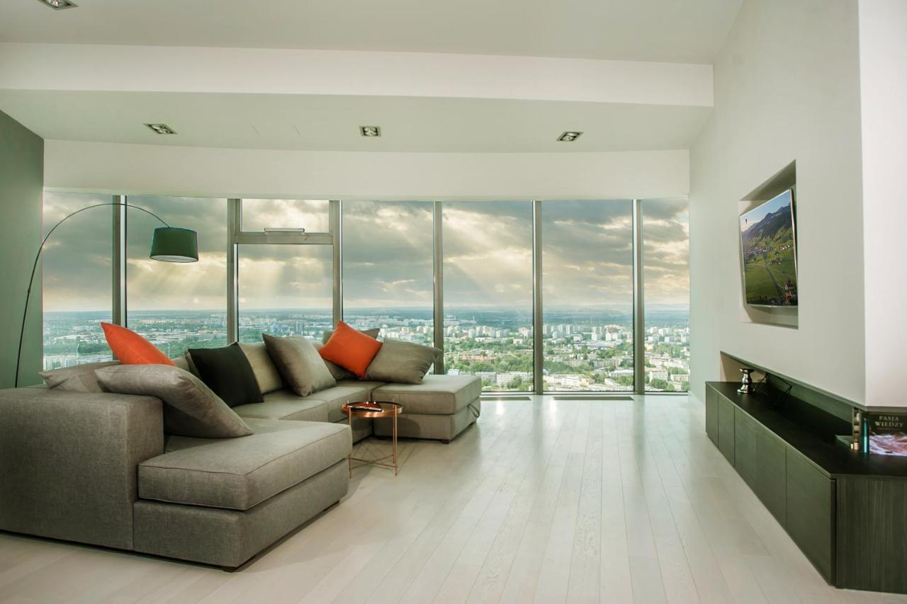 Apartamenty Sky Tower Wrocław Buitenkant foto