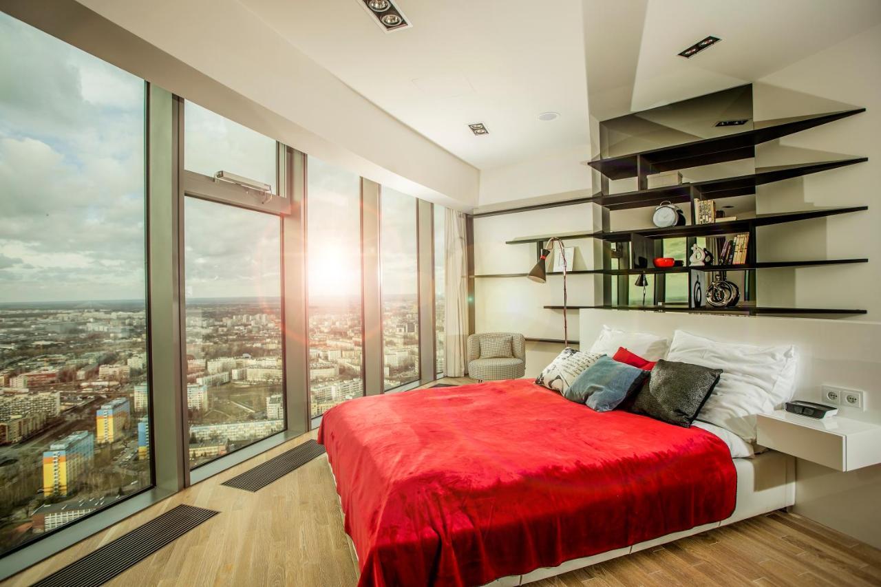 Apartamenty Sky Tower Wrocław Buitenkant foto
