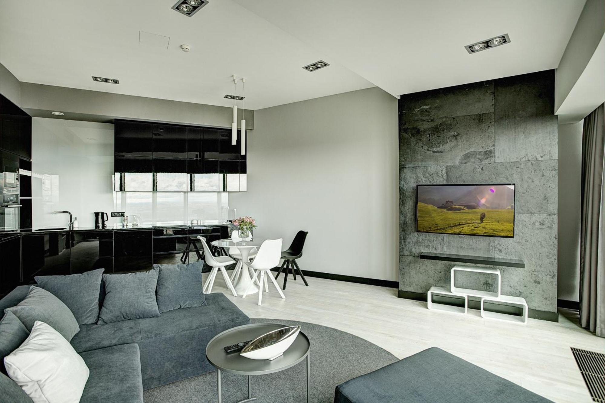 Apartamenty Sky Tower Wrocław Buitenkant foto