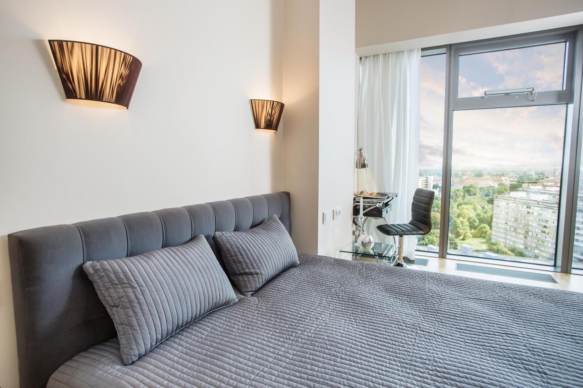 Apartamenty Sky Tower Wrocław Buitenkant foto