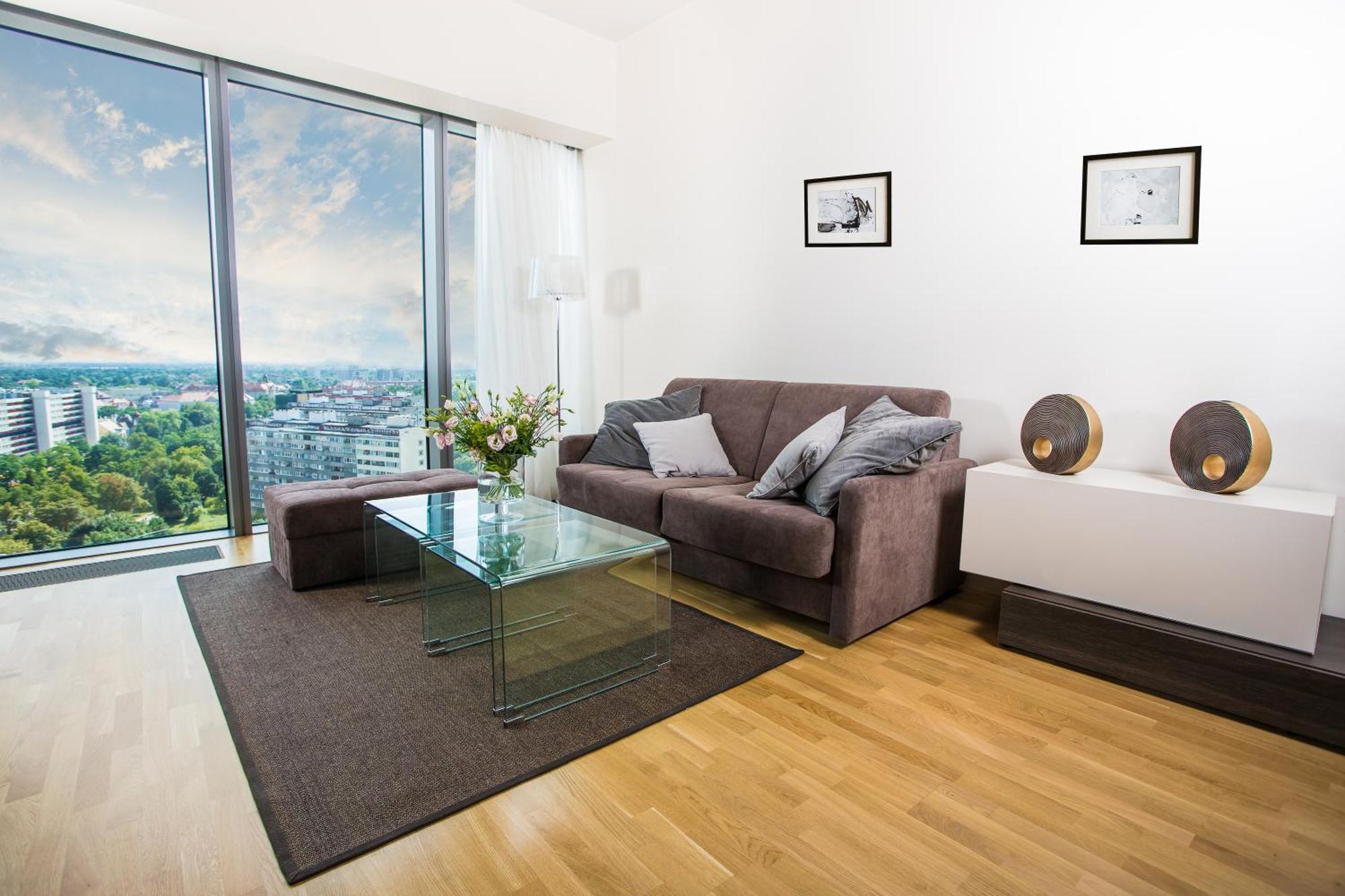 Apartamenty Sky Tower Wrocław Buitenkant foto